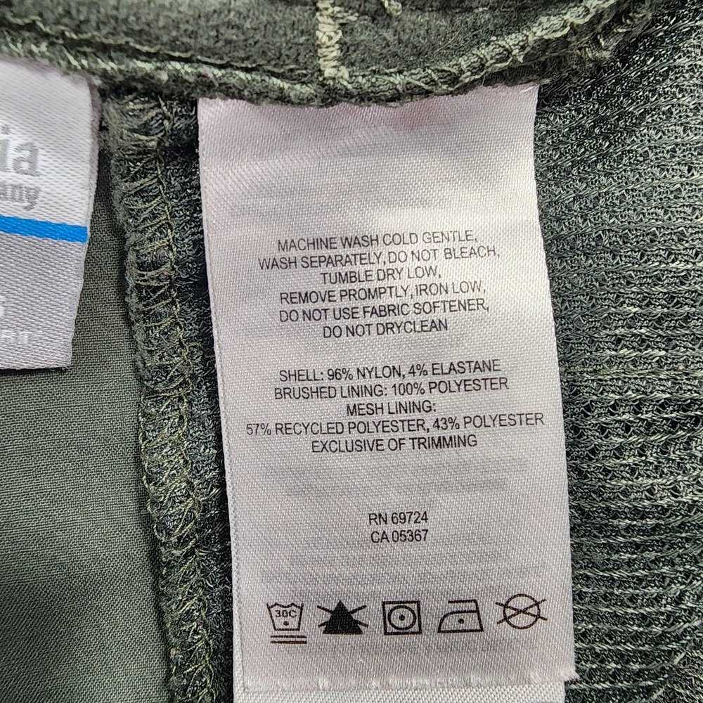 Columbia Pants Womens 6 SHORT Green Omni-Shield Convertible Cargo Hiking Stretch - Picture 7 of 13